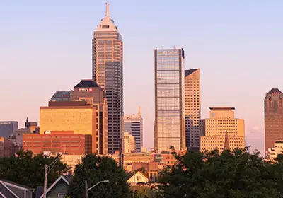 Indianapolis skyline